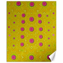 Bloom On In  The Sunshine Decorative Canvas 16  X 20  by pepitasart