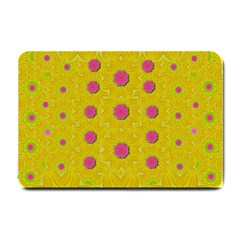 Bloom On In  The Sunshine Decorative Small Doormat  by pepitasart