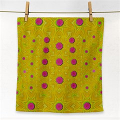 Bloom On In  The Sunshine Decorative Face Towel by pepitasart