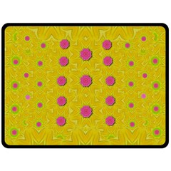 Bloom On In  The Sunshine Decorative Fleece Blanket (Large) 