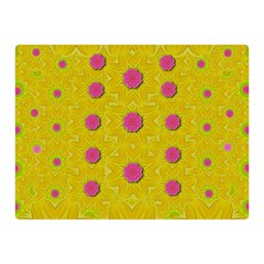 Bloom On In  The Sunshine Decorative Double Sided Flano Blanket (Mini) 