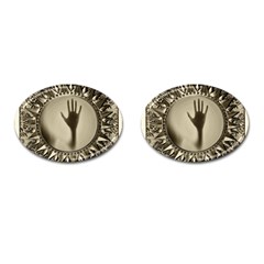 Mirror Mirror Of Souls Magic Mirror Cufflinks (Oval)