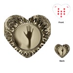 Mirror Mirror Of Souls Magic Mirror Playing Cards Single Design (Heart) Front