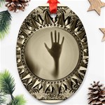 Mirror Mirror Of Souls Magic Mirror Oval Ornament (Two Sides) Front