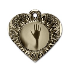 Mirror Mirror Of Souls Magic Mirror Dog Tag Heart (One Side)