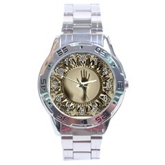 Mirror Mirror Of Souls Magic Mirror Stainless Steel Analogue Watch