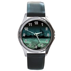 Industry Setting World Urban Round Metal Watch by Sudhe