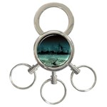 Industry Setting World Urban 3-Ring Key Chain Front