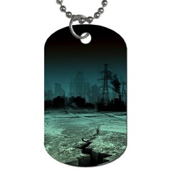 Industry Setting World Urban Dog Tag (one Side) by Sudhe