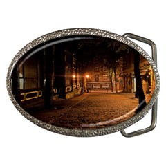 City Night Dark Architecture Lamps Belt Buckles by Sudhe