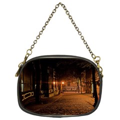 City Night Dark Architecture Lamps Chain Purse (one Side) by Sudhe