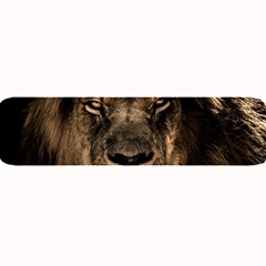 African Lion Wildcat Mane Closeup Large Bar Mats by Sudhe