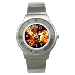 War Venue War Apocalypse Stainless Steel Watch by Sudhe