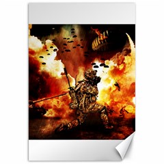 War Venue War Apocalypse Canvas 20  X 30  by Sudhe