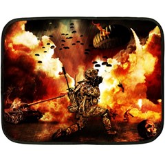 War Venue War Apocalypse Fleece Blanket (mini) by Sudhe