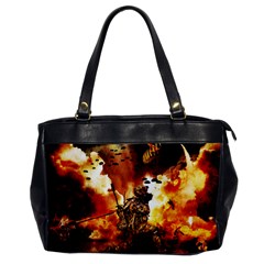 War Venue War Apocalypse Oversize Office Handbag by Sudhe