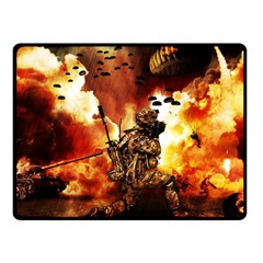 War Venue War Apocalypse Fleece Blanket (small) by Sudhe