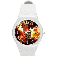 War Venue War Apocalypse Round Plastic Sport Watch (m) by Sudhe