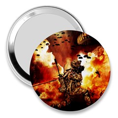 War Venue War Apocalypse 3  Handbag Mirrors by Sudhe