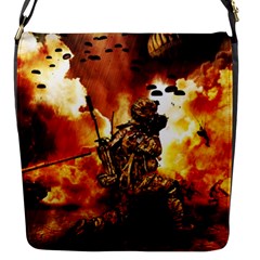 War Venue War Apocalypse Flap Closure Messenger Bag (s)