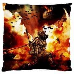 War Venue War Apocalypse Standard Flano Cushion Case (two Sides) by Sudhe