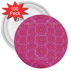 Bloom On In  The Soft Sunshine Decorative 3  Buttons (100 pack) 