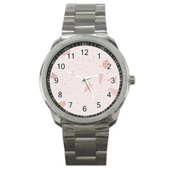 Blank Color Sport Metal Watch