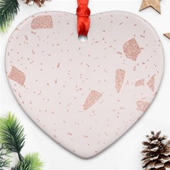 Blank Color Heart Ornament (two Sides)