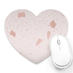 Blank Color Heart Mousepads