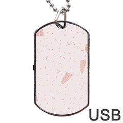 Blank Color Dog Tag Usb Flash (two Sides)