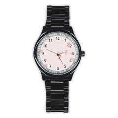 Blank Color Stainless Steel Round Watch