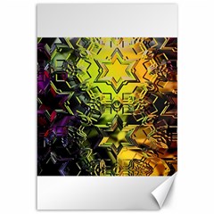 Background Star Abstract Colorful Canvas 12  X 18 