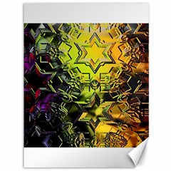 Background Star Abstract Colorful Canvas 36  X 48 