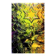 Background Star Abstract Colorful Shower Curtain 48  X 72  (small)  by HermanTelo