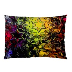 Background Star Abstract Colorful Pillow Case (two Sides) by HermanTelo