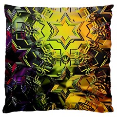 Background Star Abstract Colorful Standard Flano Cushion Case (two Sides)