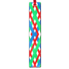 Geometric Line Rainbow Large Book Marks