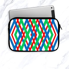 Geometric Line Rainbow Apple Ipad Mini Zipper Cases by HermanTelo