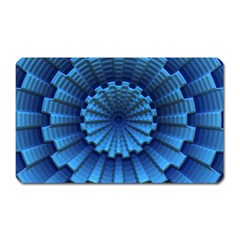 Mandala Background Texture Magnet (rectangular) by HermanTelo