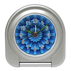 Mandala Background Texture Travel Alarm Clock