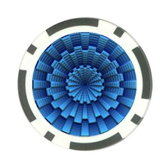 Mandala Background Texture Poker Chip Card Guard (10 Pack)