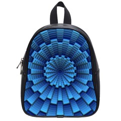 Mandala Background Texture School Bag (small) by HermanTelo