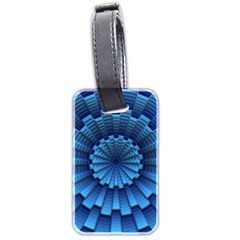 Mandala Background Texture Luggage Tag (two Sides) by HermanTelo