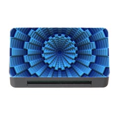 Mandala Background Texture Memory Card Reader With Cf by HermanTelo