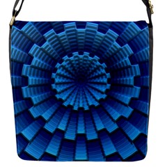 Mandala Background Texture Flap Closure Messenger Bag (s)