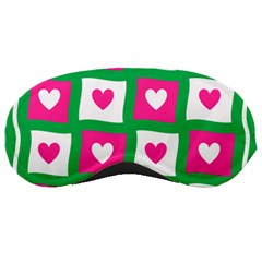 Pink Love Valentine Sleeping Mask by Mariart