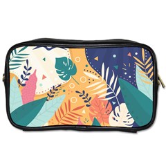 Tropical Pattern Toiletries Bag (two Sides) by Valentinaart