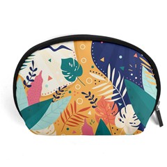 Tropical Pattern Accessory Pouch (large)