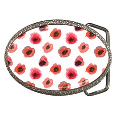 Poppies Belt Buckles by scharamo