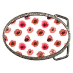 poppies Belt Buckles Front